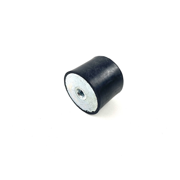 Fairchild Industries Rubber vibration isolator mount, female to female, metric, Natural Rubber 50A, Zinc-plated steel RVI1015-FF50 - main